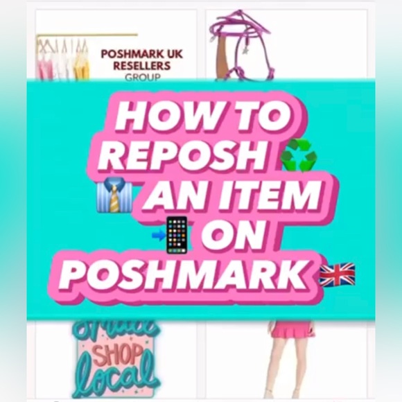 Poshmark UK Resellers Facebook Group with International Posh Mentors - Picture 4 of 7